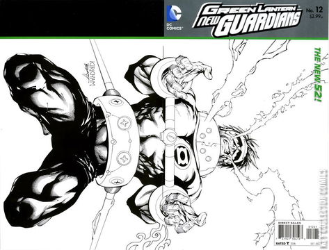 Variant Cover for Green Lantern: New Guardians #12