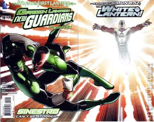 Cover for Green Lantern: New Guardians #19