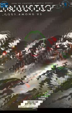 Variant Cover for Injustice Gods Among Us #1