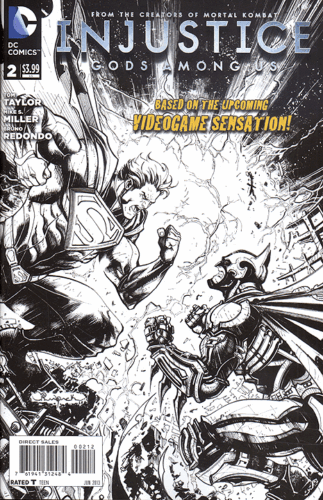 Variant Cover for Injustice Gods Among Us #2