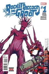Variant Cover for Rocket Raccoon and Groot #1