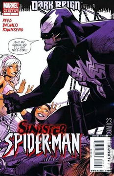 Variant Cover for Dark Reign: Sinister Spider-Man #1