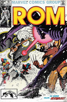 Variant Cover for ROM #18
