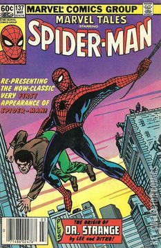 Variant Cover for Marvel Tales #137