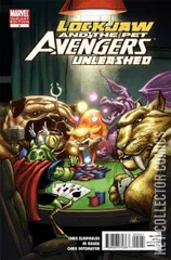 Variant Cover for Lockjaw and the Pet Avengers Unleashed #2
