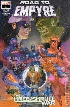 Variant Cover for Road To Empyre: The Kree / Skrull War #1