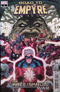 Variant Cover for Road To Empyre: The Kree / Skrull War #1