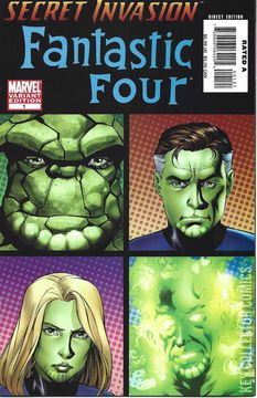 Variant Cover for Secret Invasion: Fantastic Four #1