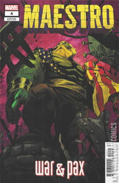 Variant Cover for Maestro: War and Pax #4
