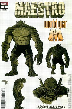 Variant Cover for Maestro: World War M #1