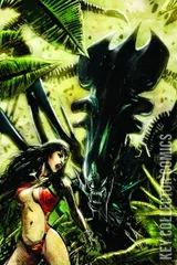 Variant Cover for Aliens / Vampirella #4
