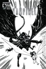 Variant Cover for Aliens / Vampirella #5