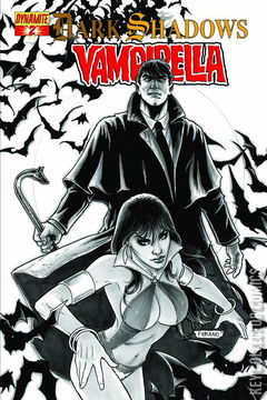 Variant Cover for Dark Shadows / Vampirella #2