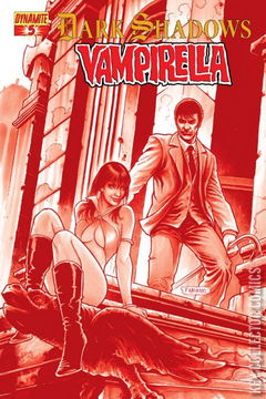 Variant Cover for Dark Shadows / Vampirella #5