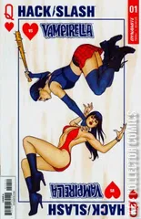 Cover for Hack / Slash vs. Vampirella #1