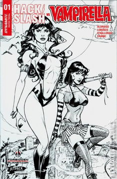 Variant Cover for Hack / Slash vs. Vampirella #1
