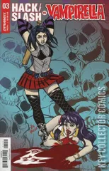Cover for Hack / Slash vs. Vampirella #3