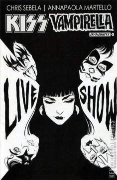 Variant Cover for KISS / Vampirella #3