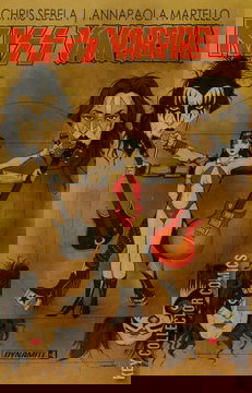 Variant Cover for KISS / Vampirella #4