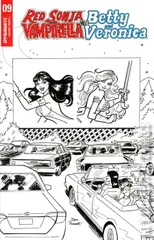 Variant Cover for Red Sonja and Vampirella Meet Betty and Veronica #9