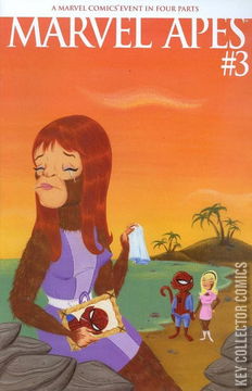 Variant Cover for Marvel Apes #3