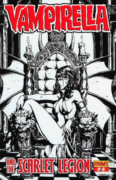 Variant Cover for Vampirella and the Scarlet Legion #2
