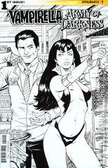 Variant Cover for Vampirella / Army of Darkness #1