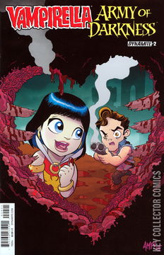 Variant Cover for Vampirella / Army of Darkness #2