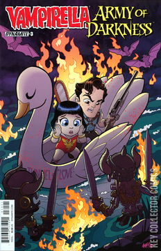Variant Cover for Vampirella / Army of Darkness #3