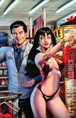Variant Cover for Vampirella / Army of Darkness #1