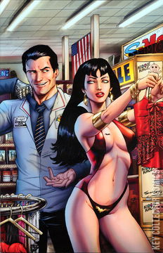 Variant Cover for Vampirella / Army of Darkness #1