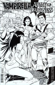 Variant Cover for Vampirella / Army of Darkness #3