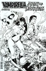 Variant Cover for Vampirella / Army of Darkness #4