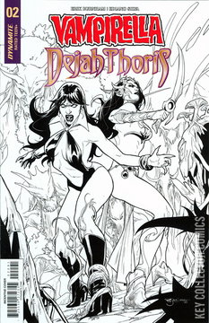 Variant Cover for Vampirella / Dejah Thoris #2