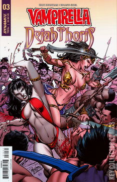 Variant Cover for Vampirella / Dejah Thoris #3