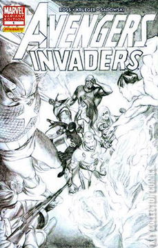 Variant Cover for Avengers / Invaders #1