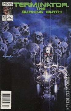 Variant Cover for Terminator: The Burning Earth #4