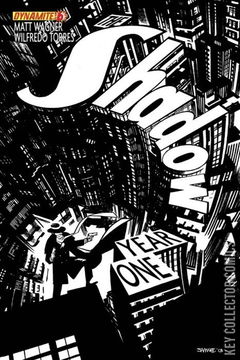 Variant Cover for The Shadow: Year One #6