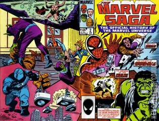 Cover for Marvel Saga: The Official History of the Marvel Universe #2