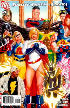 Variant Cover for Justice Society of America #26