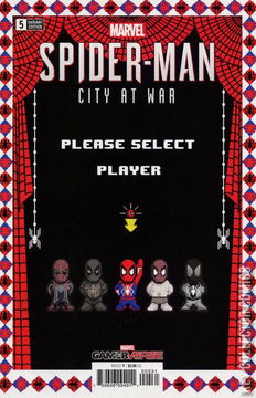 Variant Cover for Marvel's Spider-Man: City At War #5