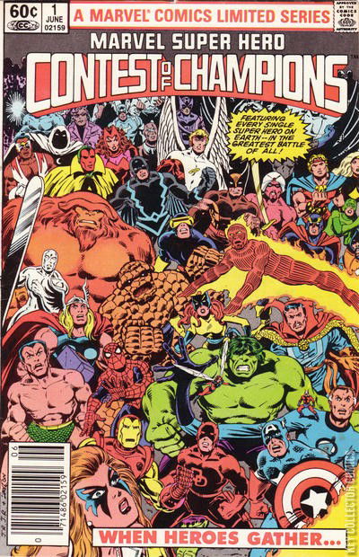 Variant Cover for Marvel Super Hero: Contest of Champions #1