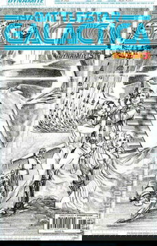 Variant Cover for Battlestar Galactica #3