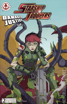 Variant Cover for Starship Troopers: Damaged Justice #2