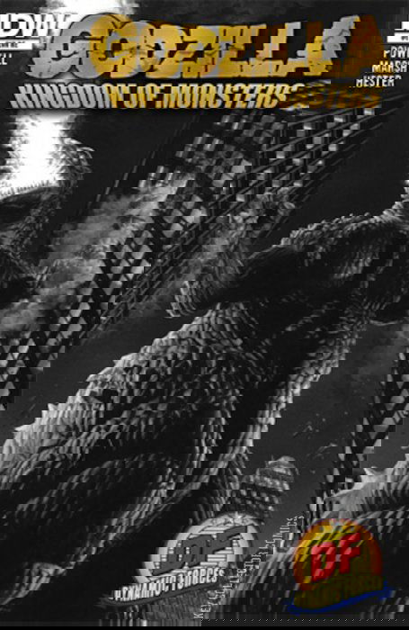 Variant Cover for Godzilla Kingdom of Monsters #1