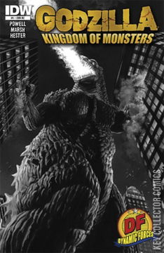 Variant Cover for Godzilla Kingdom of Monsters #1