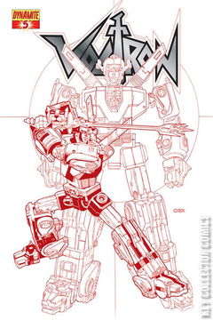 Variant Cover for Voltron #5