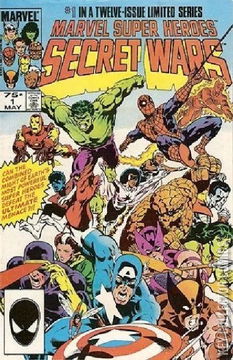 Variant Cover for Marvel Super Heroes Secret Wars #1