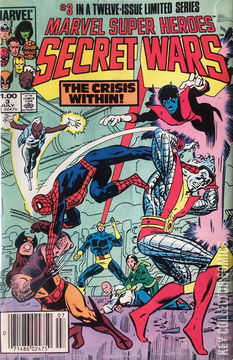 Variant Cover for Marvel Super Heroes Secret Wars #3