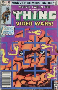 Variant Cover for Marvel Two-In-One #98